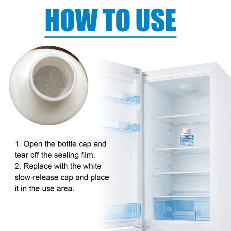 Jue Fish Household Refrigerator Deodorizer Gel: Safe, Long-Lasting Odor Eliminator - Image 6