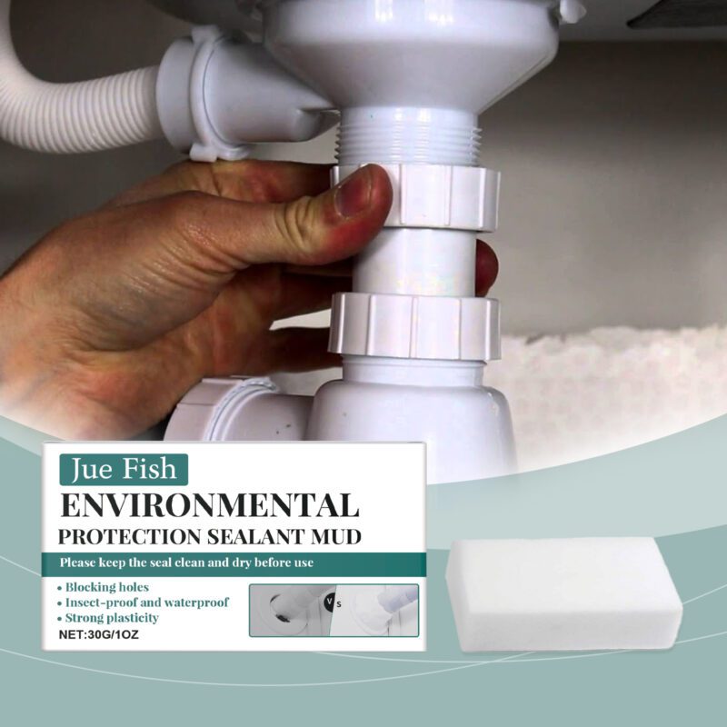 Jue-Fish Household Sealant: Waterproof Crack Filler, Long-Lasting Gap Repair Cement - Image 2