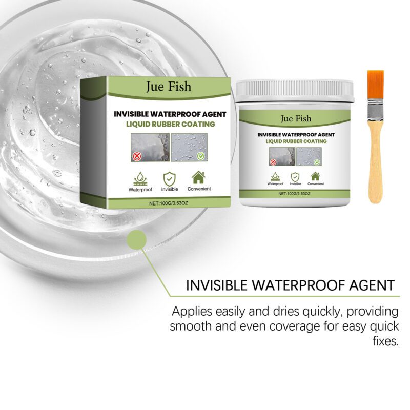 Jue-Fish Household Waterproof Sealant: Leak Repair Glue, Surface-Safe Multi-Purpose Protection - Image 3