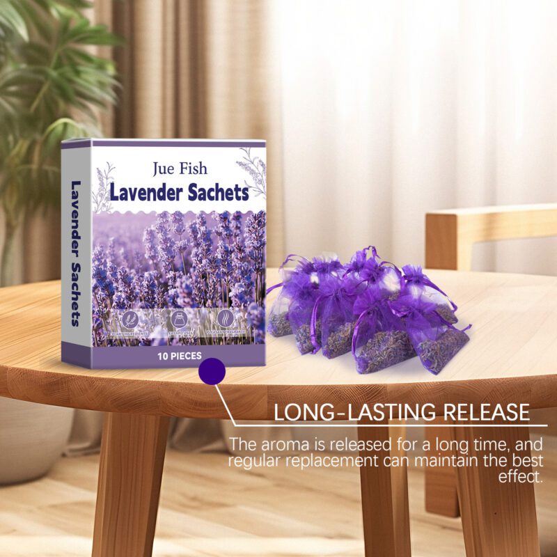 Jue-Fish Lavender Scone: Long-Lasting Household Sachet for Closets, Drawers & Wardrobes - Image 2