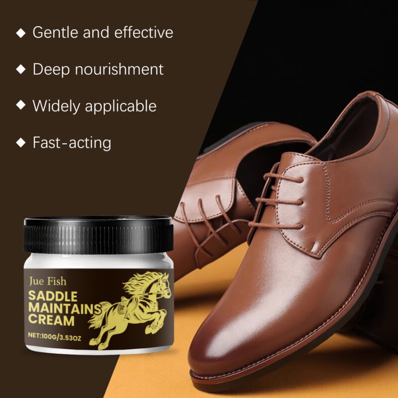 Jue-Fish Leather Care Cream: Multi-Purpose Furniture Protector, Long-Lasting Shine - Image 3
