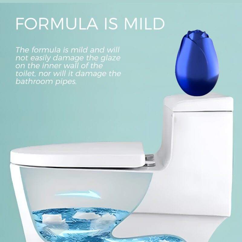 Jue-Fish Long-Lasting Toilet Cleaner: Bathroom Descaling Deodorant, Safe Surface Care - Image 3