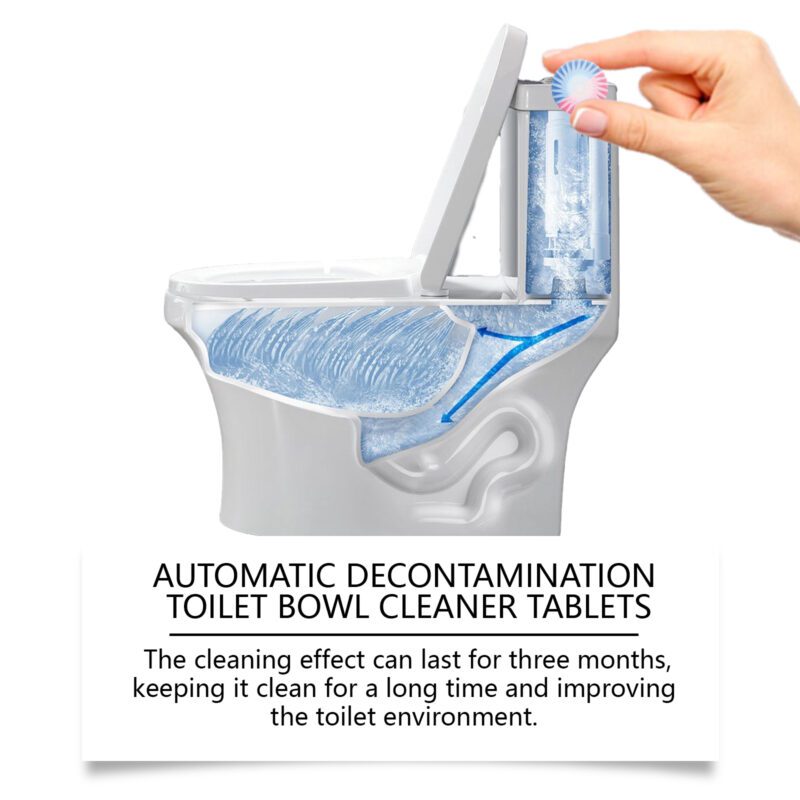 Jue-Fish Long-Lasting Toilet Cleaning Block | Odor Remover, Urine Stain Cleaner - Image 3