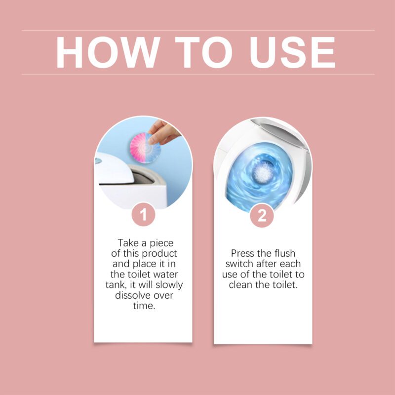 Jue-Fish Long-Lasting Toilet Cleaning Block | Odor Remover, Urine Stain Cleaner - Image 6