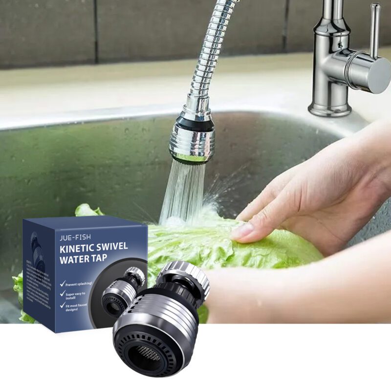 Jue-Fish Multi-Purpose Anti-Splash Shower Head | Kitchen Bathroom Household Cleaner - Image 2