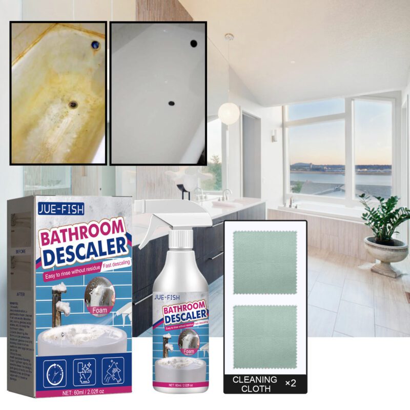 Jue-Fish Multi-Purpose Bathroom Cleaner – Surface-Safe, Removes Stubborn Stains - Image 2