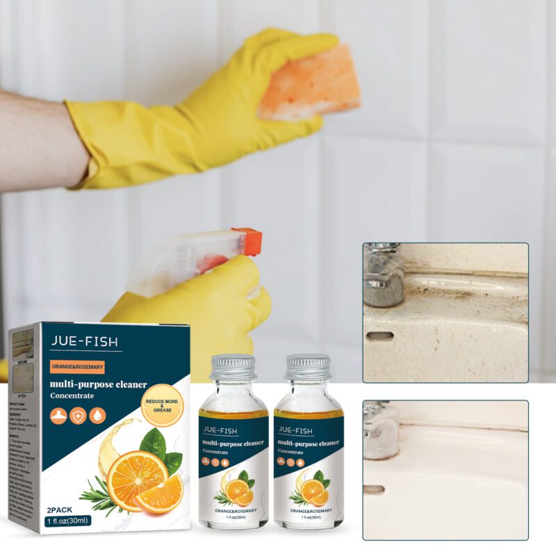 Jue Fish Multi-Purpose Cleaning Concentrate | Kitchen & Surface Cleaner – Long-Lasting, Safe - Image 2