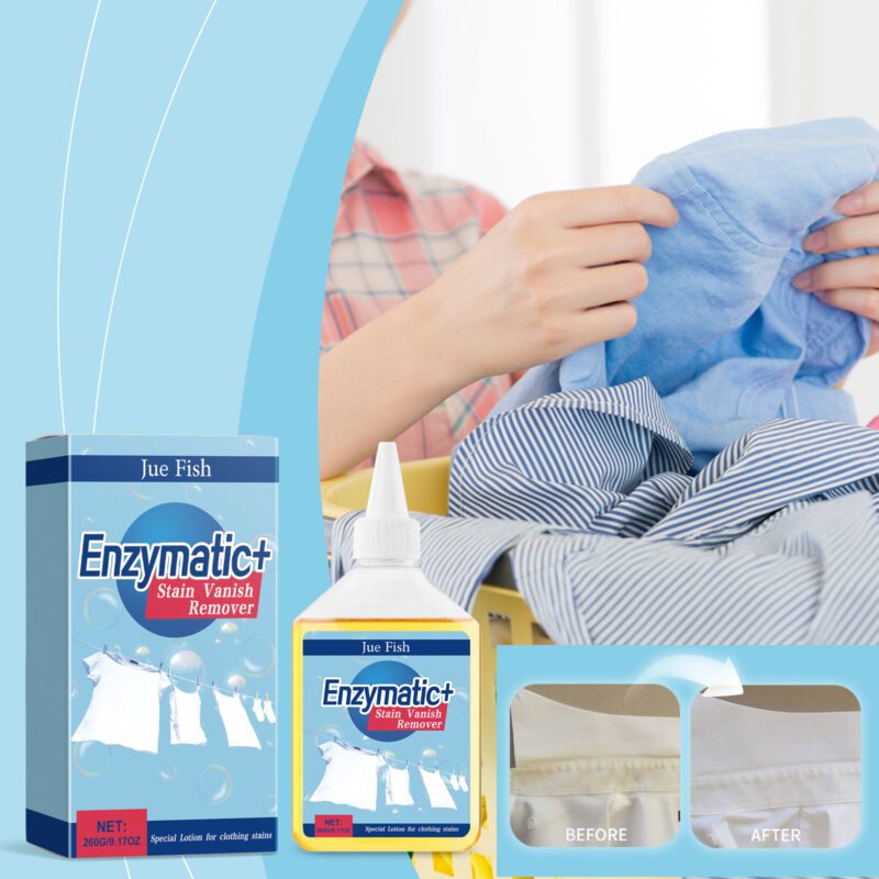 Jue-Fish Multi-Purpose Enzyme Cleaner: Kitchen, Floor & Furniture Stain Remover - Image 2