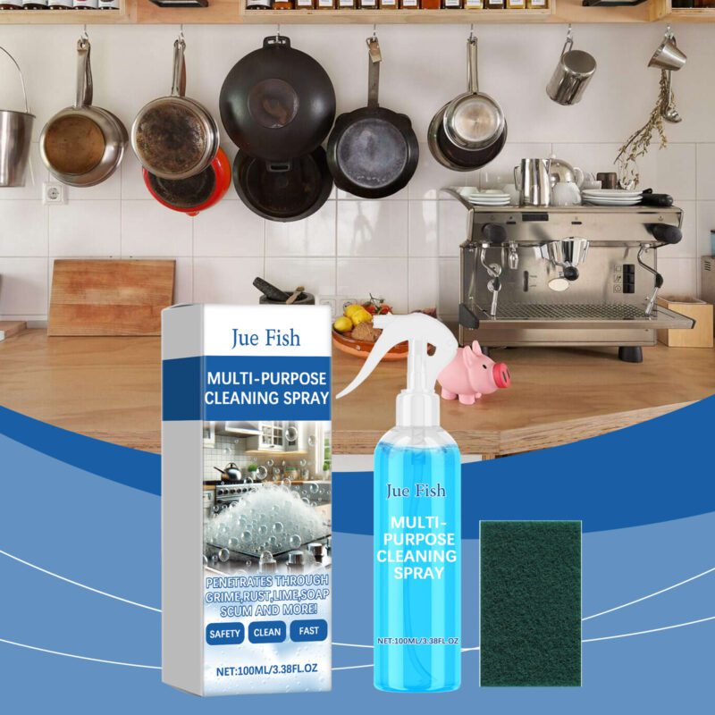Jue-Fish Multi-Purpose Foam Cleaner: Long-Lasting, Safe Household Surface Cleaner - Image 2