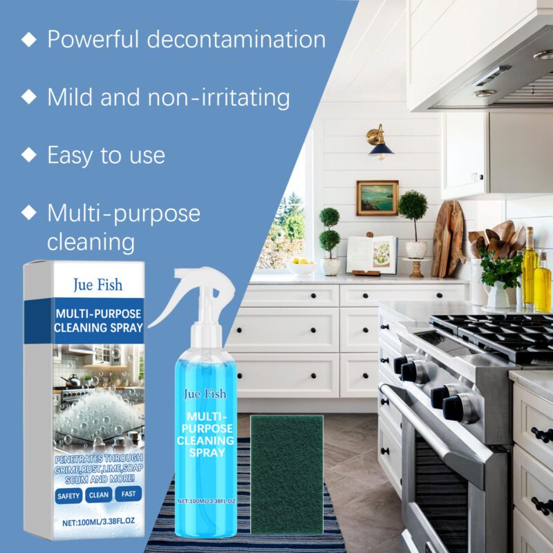 Jue-Fish Multi-Purpose Foam Cleaner: Long-Lasting, Safe Household Surface Cleaner - Image 3