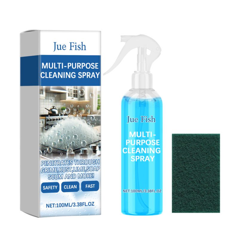 Jue-Fish Multi-Purpose Foam Cleaner: Long-Lasting, Safe Household Surface Cleaner