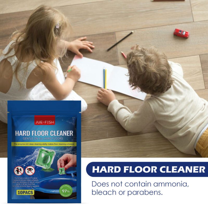 Jue-Fish Multi-Purpose Hard Floor Cleaner: Long-Lasting, Surface-Safe Polish - Image 4