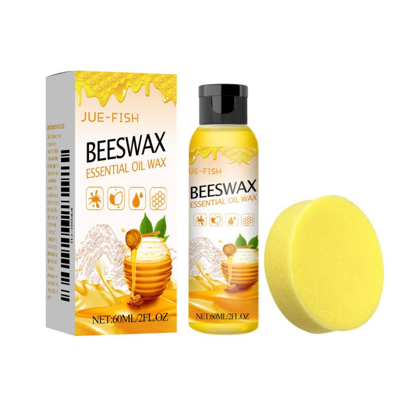 Jue-Fish Multi-Purpose Household Beeswax | Furniture Polish & Floor Care Wax, Long-Lasting Surface-Safe