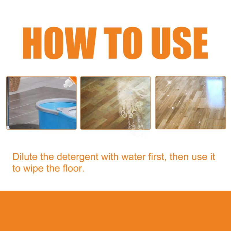 Jue-Fish Multi-Purpose Household Cleaner: Floor & Furniture Polish, Safe Long-Lasting Stain Removal - Image 6