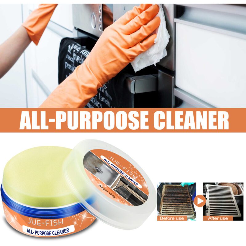 Jue-Fish Multi-Purpose Household Cleaner: Kitchen, Surface-Safe, Long-Lasting