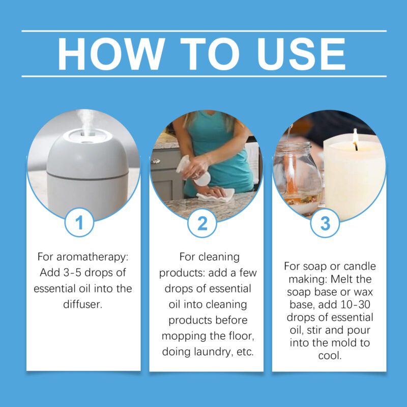 Jue-Fish Multi-Purpose Household Cleaning Essential Oil Set – Long-Lasting Fresh, Safe for Surfaces - Image 6