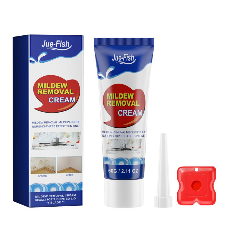 Jue-Fish Multi-Purpose Mildew Removal Cream – Surface-Safe Household Cleaner