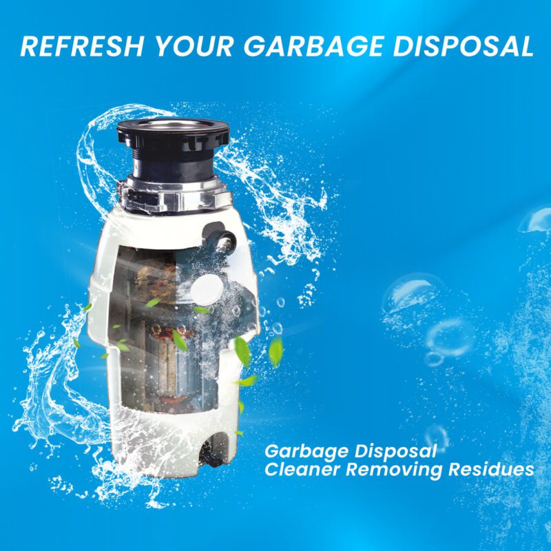 Jue-Fish Multi-Purpose Sink Cleaning Tablets: Kitchen Grease Removal & Pipe Care - Image 3