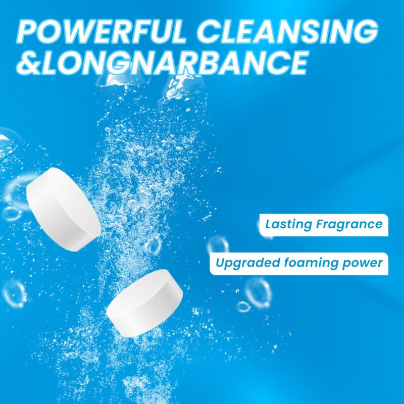 Jue-Fish Multi-Purpose Sink Cleaning Tablets: Kitchen Grease Removal & Pipe Care - Image 4