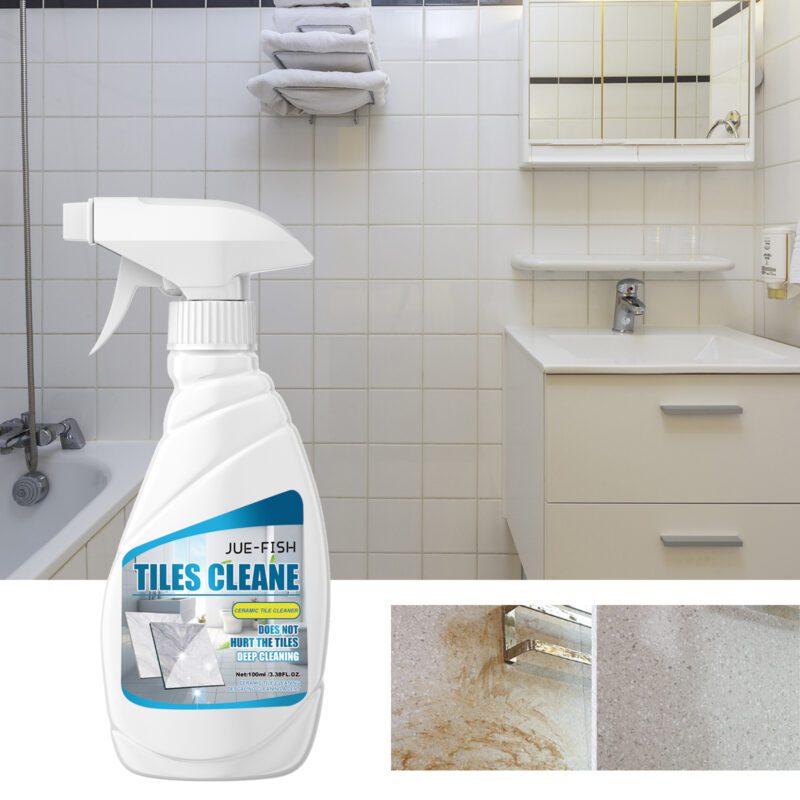 Jue-Fish Multi-Purpose Tile Cleaner: Surface-Safe Floor & Bathroom Stain Remover - Image 2