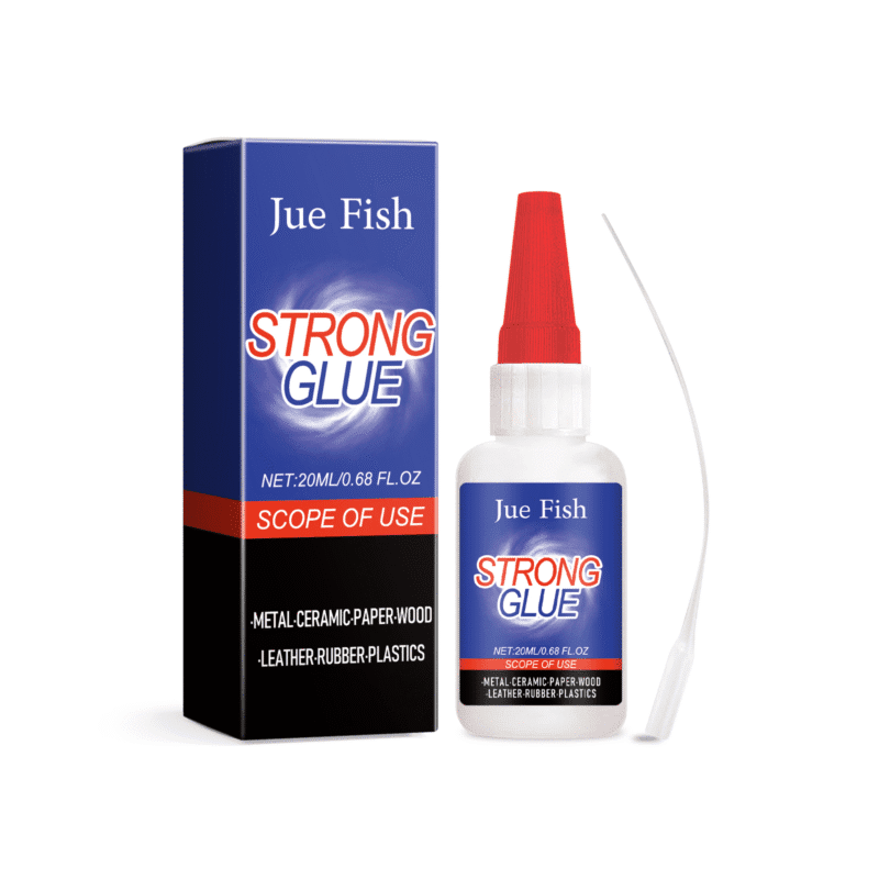 Jue Fish Multi-Surface Care Glue – Long-Lasting, Safe Household Bonding Solution