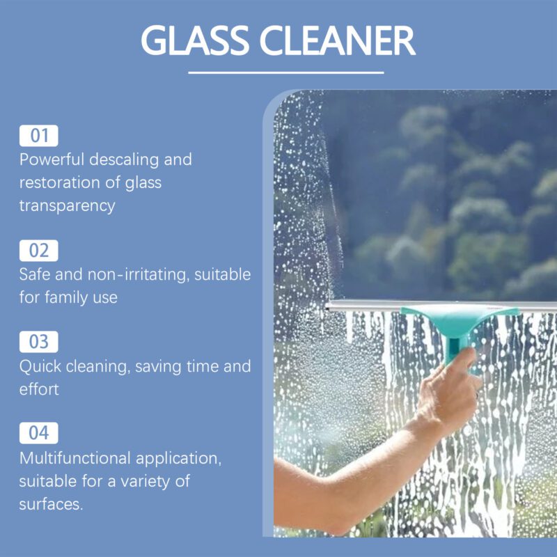 Jue-Fish Multi-Surface Glass Cleaner: Safe, Long-Lasting Household Care - Image 4