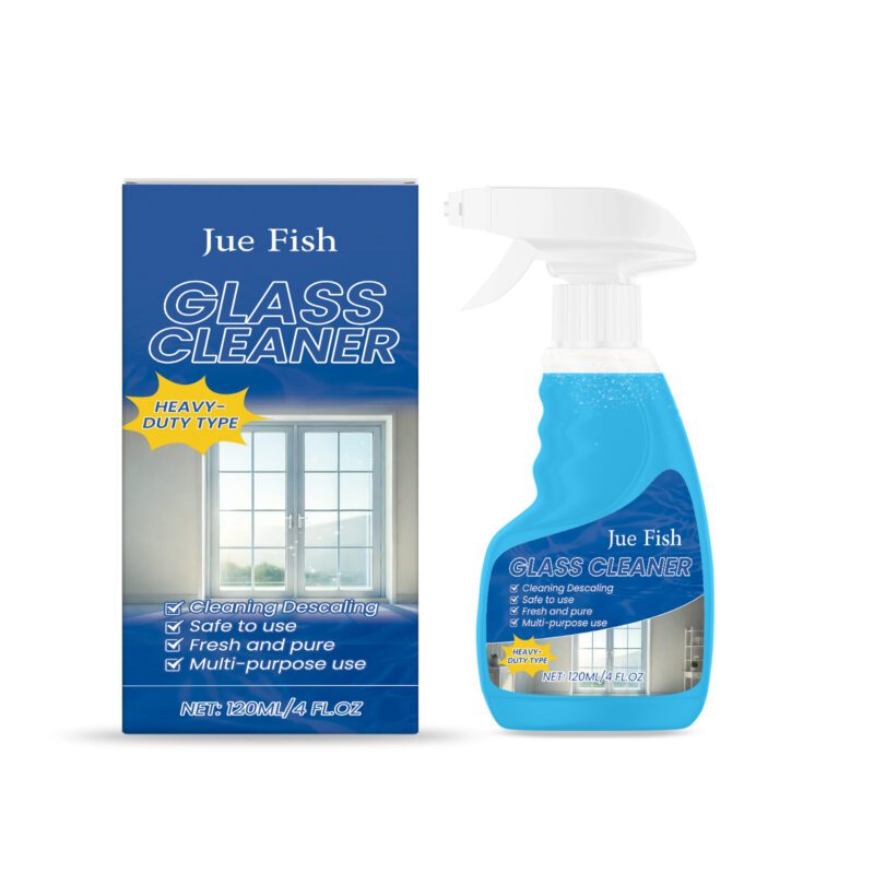 Jue-Fish Multi-Surface Glass Cleaner: Safe, Long-Lasting Household Care