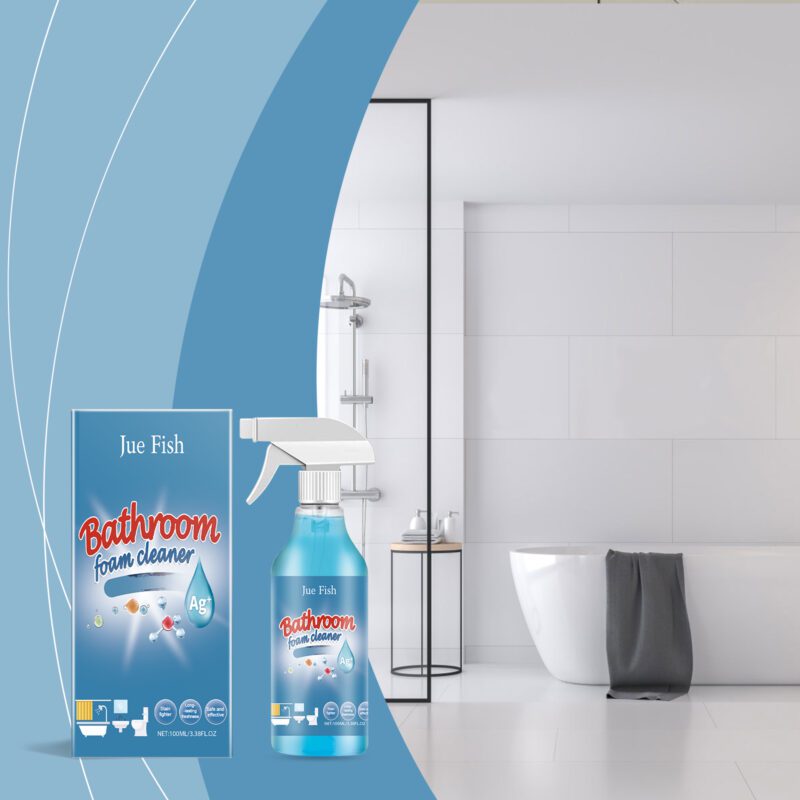 Jue-Fish Multipurpose Bathroom Cleaner – Safe, Long-Lasting Water Stain Remover - Image 2