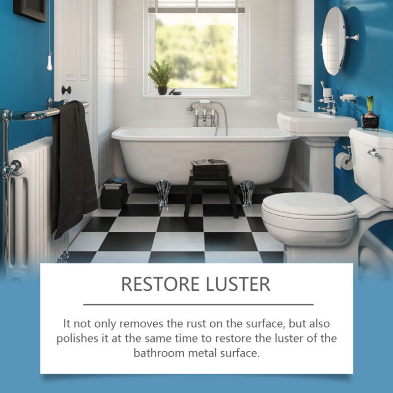 Jue-Fish Multipurpose Bathroom Cleaner – Safe, Long-Lasting Water Stain Remover - Image 4