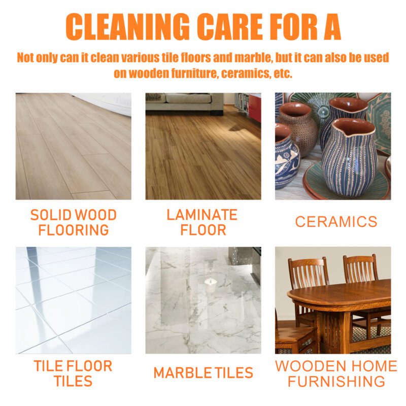 Jue-Fish Multipurpose Household Cleaner – Floor Polish, Furniture Protector, Surface-Safe - Image 4