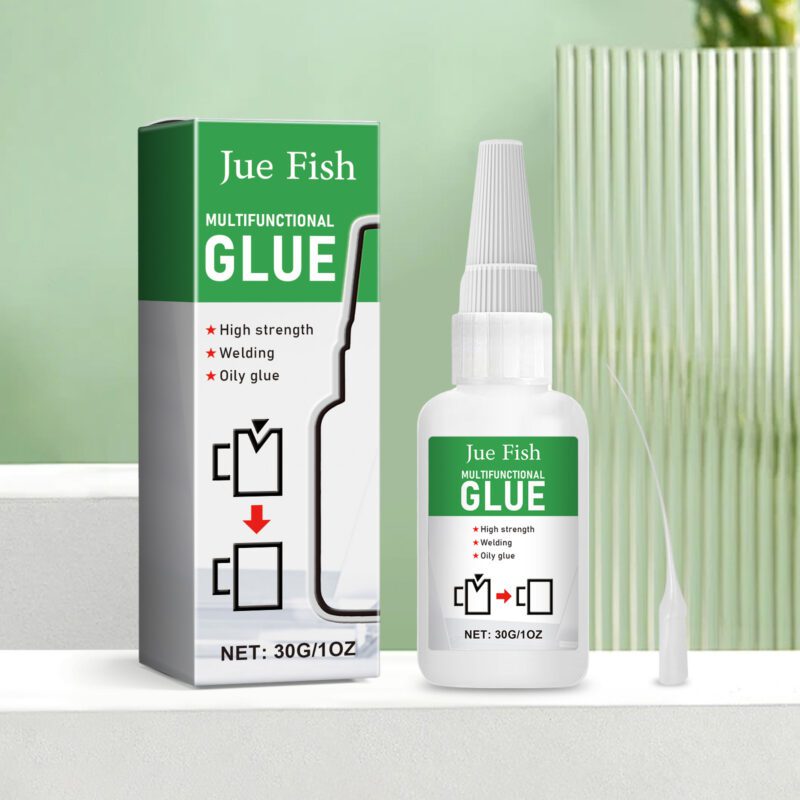 Jue-Fish Multipurpose Household Repair Glue - Waterproof, Surface-Safe, Long-Lasting Adhesive - Image 2