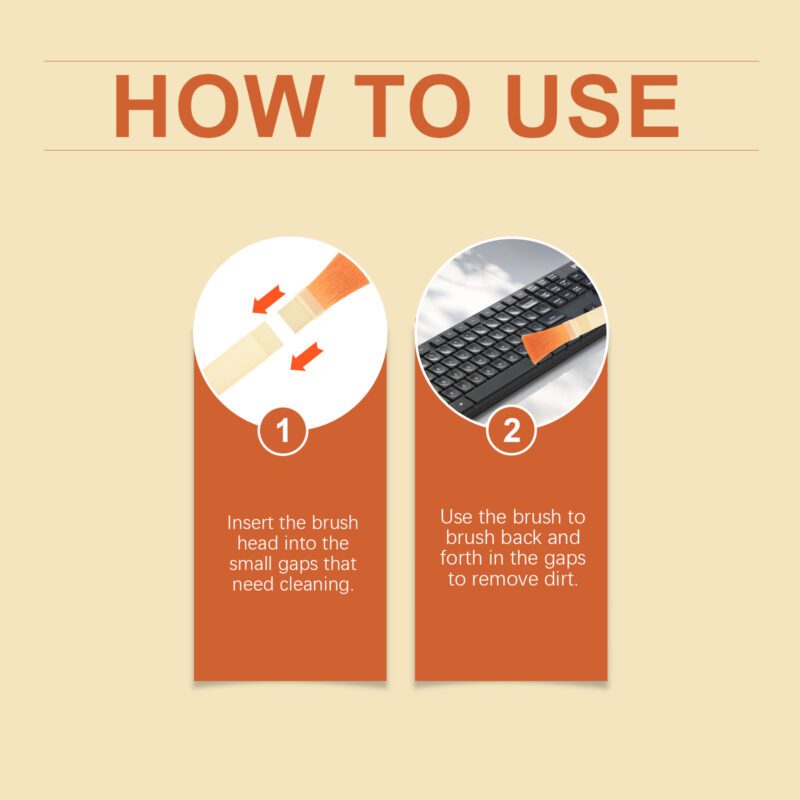Jue-Fish Slit Cleaning Brush | Multi-Purpose Household Gap Cleaner, Durable & Surface-Safe - Image 6