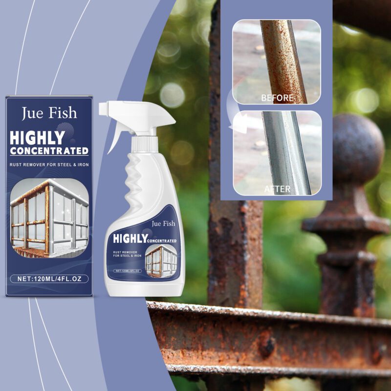 Jue-Fish Stainless Steel Rust Remover: Kitchen Utensil & Sink Cleaner, Long-Lasting - Image 2