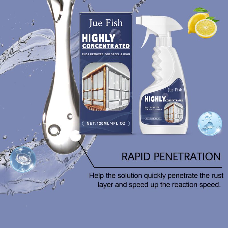 Jue-Fish Stainless Steel Rust Remover: Kitchen Utensil & Sink Cleaner, Long-Lasting - Image 3
