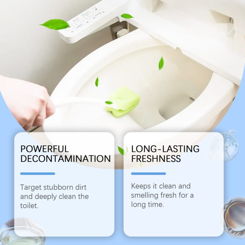 Jue-Fish Toilet Cleaner: Long-Lasting Stain Remover, Ceramic Safe Household Cleaning - Image 3