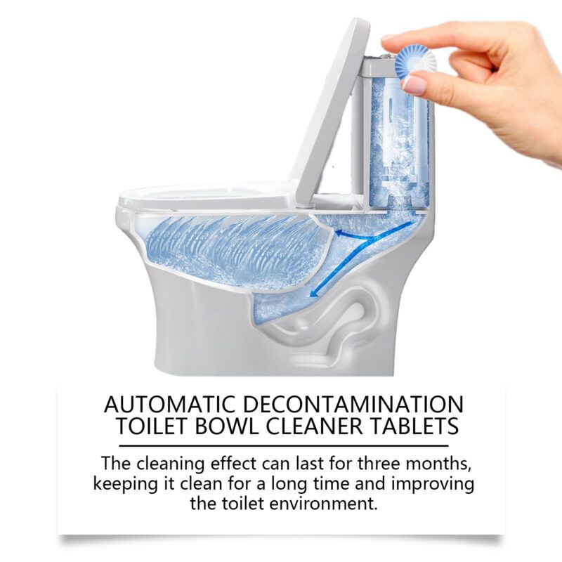 Jue-Fish Toilet Cleaning Block: Long-Lasting Odor Remover, Household Cleaner - Image 4