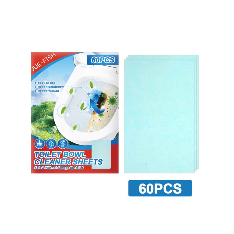 Jue-Fish Toilet Cleaning Tablets: Deodorizing, Stain Removal, Fast-Acting Household Cleaner - Image 2