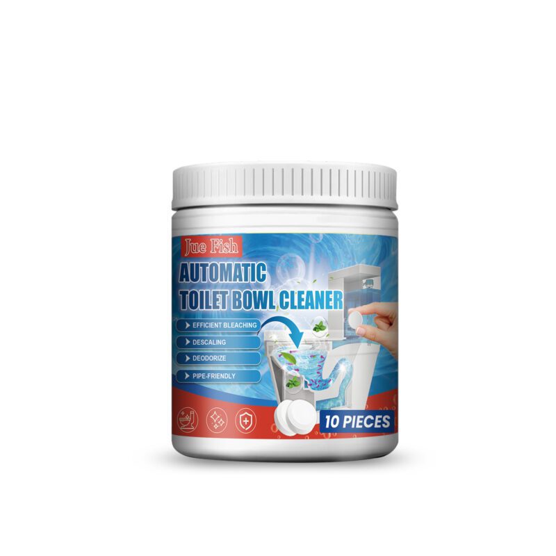 Jue Fish Toilet Cleaning Tablets: Multi-Purpose, Long-Lasting Stain Remover