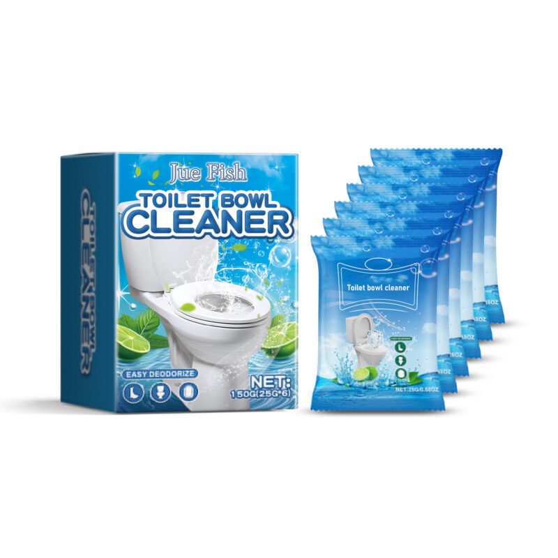 Jue-Fish Toilet Descaling Powder: Long-Lasting, Surface-Safe Household Cleaner