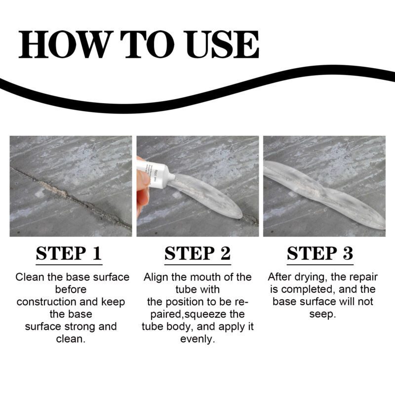 Jue-Fish Waterproof Repair Plaster: Multi-Purpose Wall & Tile Leak Fix Solution - Image 5