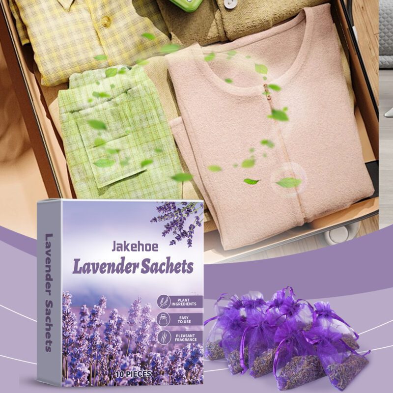 Lavender Sachet: Long-Lasting Natural Fragrance for Closets, Shoe Cabinets & Home - Image 2