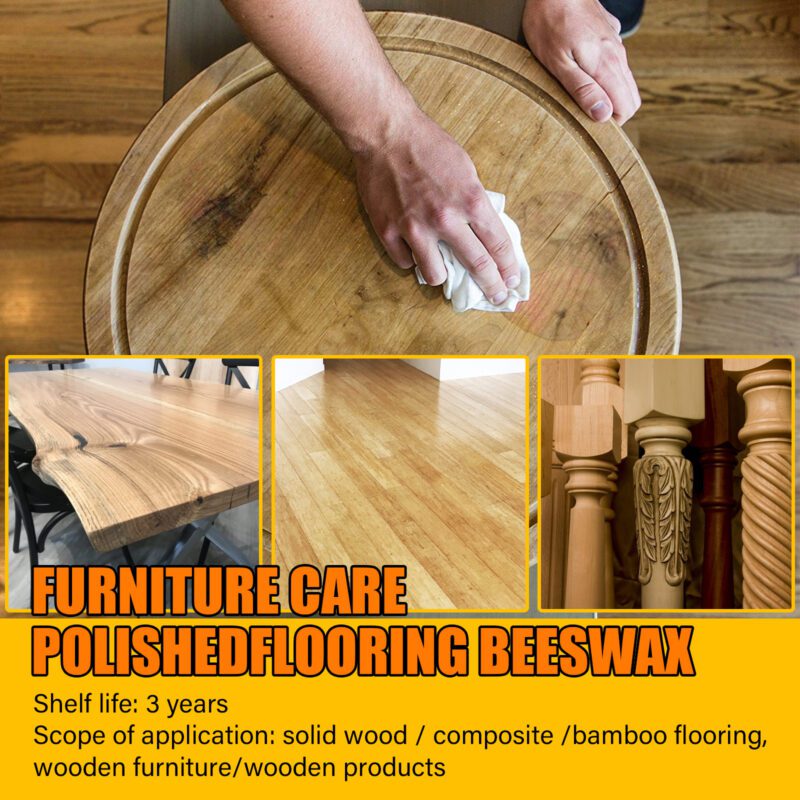 Long-Lasting Beeswax Polish: Furniture & Floor Care, Household Maintenance - Image 3