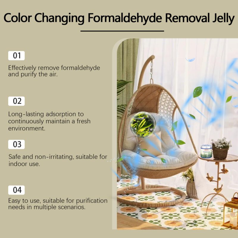 Long-Lasting Formaldehyde Cleaner: Indoor Home/Office Air Purifier for New Renovations - Image 4