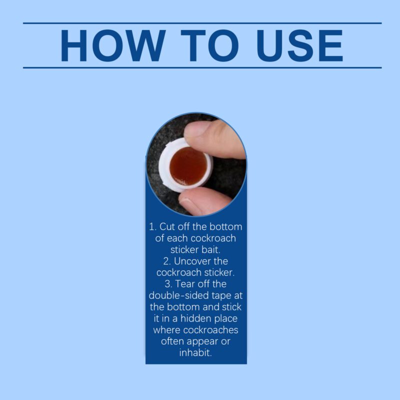 Long-Lasting Household Cockroach Bait - Effective Kitchen & Home Roach Killer - Image 4