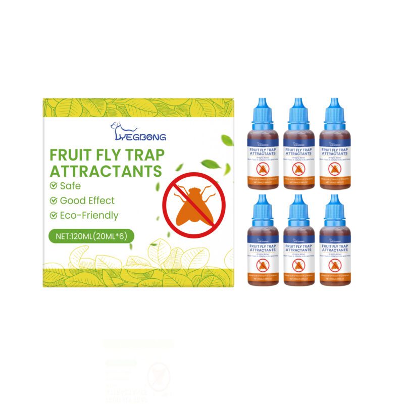 Long-Lasting Household Fruit Fly Trap Lure: Safe Kitchen Pest Control Supplement