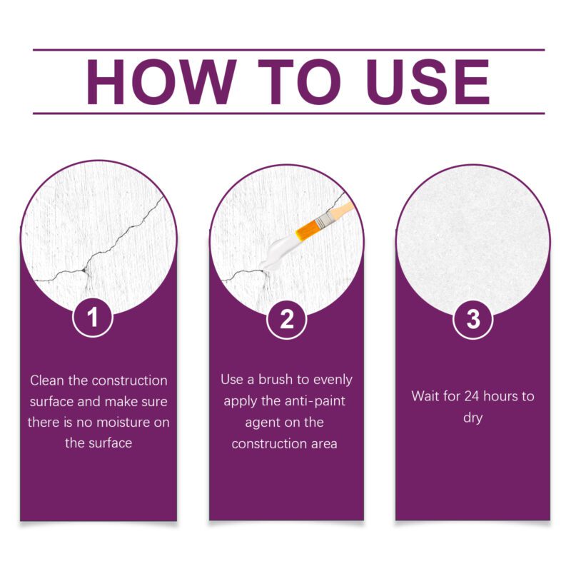 Long-Lasting Household Waterproof Coating | Tile/Floor/Roof Leak Repair Sealant - Image 6