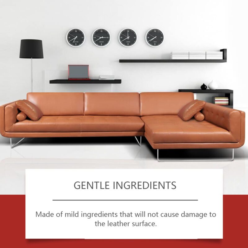 Long-Lasting Leather Polish Paste | Furniture & Leather Care Household Cleaner - Image 3