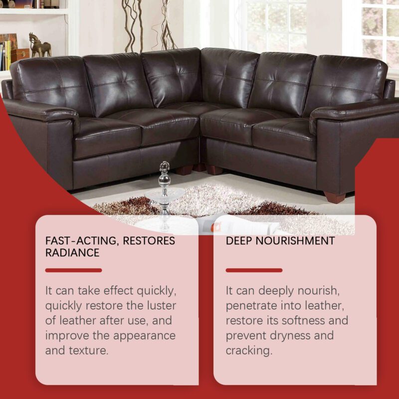 Long-Lasting Leather Polish Paste | Furniture & Leather Care Household Cleaner - Image 4
