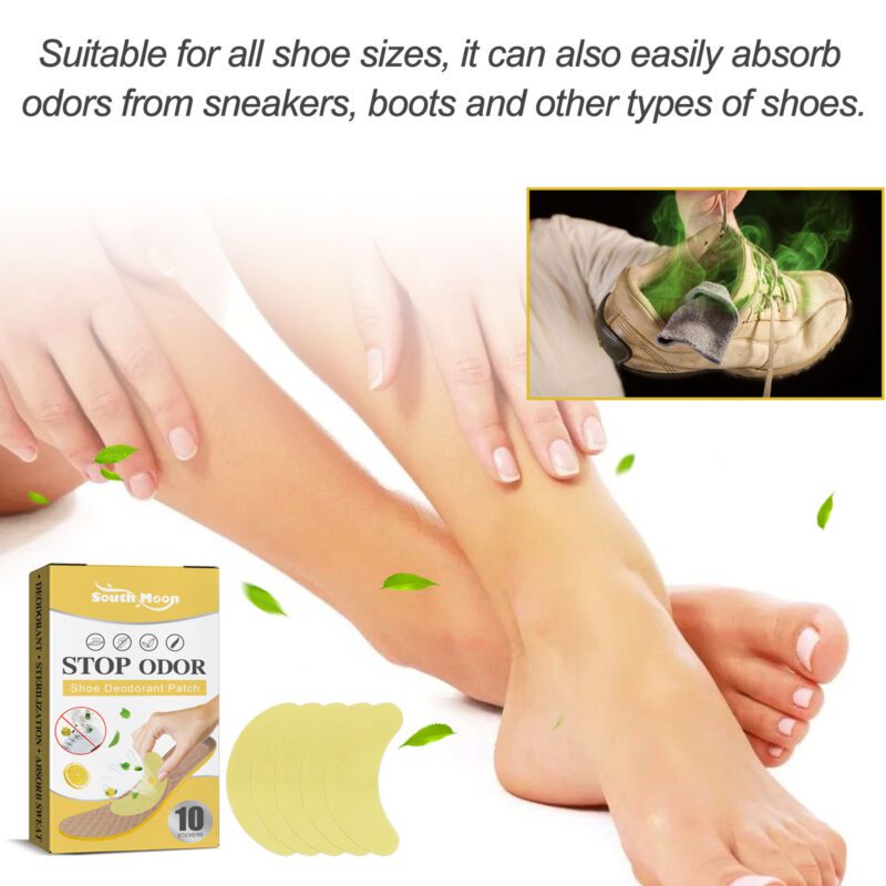 Long-Lasting Shoe Odor Stickers - Safe, Multi-Purpose Household Odor Remover - Image 4