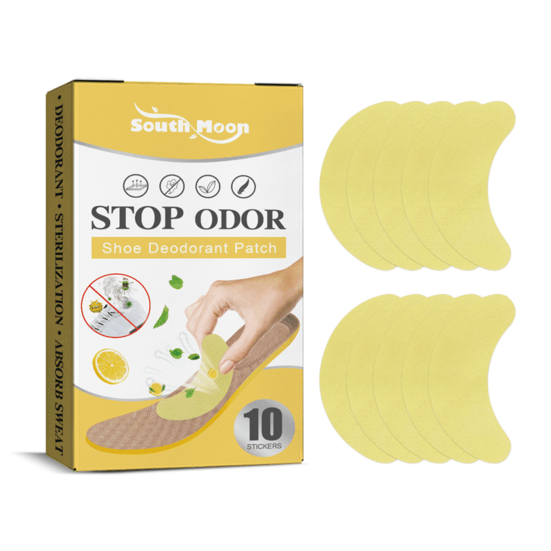 Long-Lasting Shoe Odor Stickers - Safe, Multi-Purpose Household Odor Remover